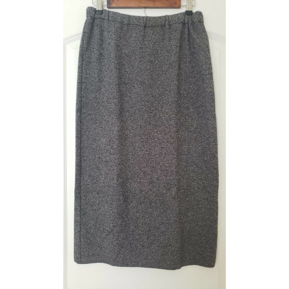 Eileen Fisher Gray Midi Skirt